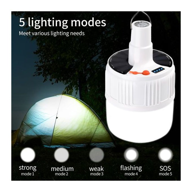 Lampe pour camping rechargeable - Solaire