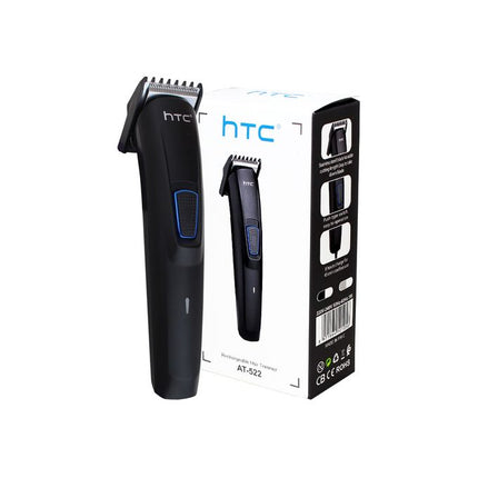 Htc Tondeuse cheveux - barbe sans fil - Noir - AT-522