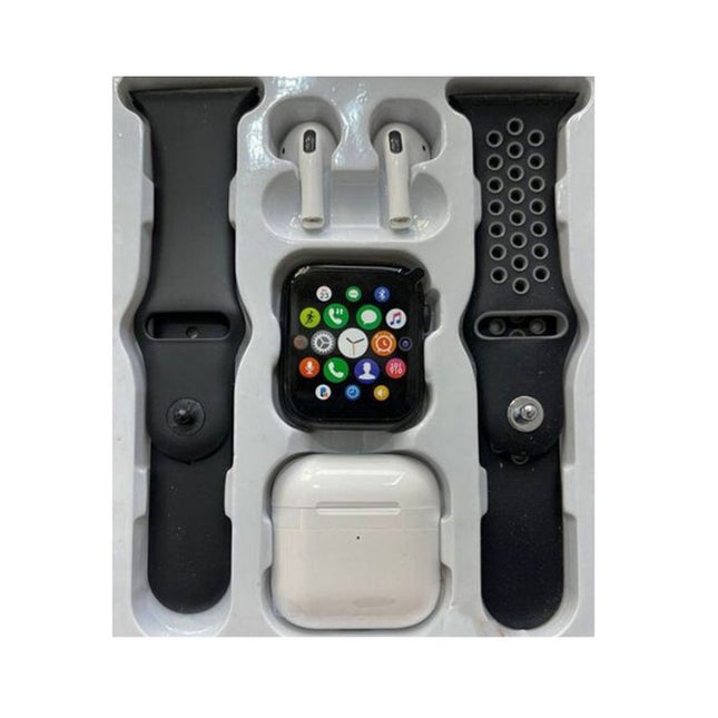MONTRE CONNECTÉE W26 PRO MAX SÉRIE 8 + AIRPODS + 2 CEINTURES
