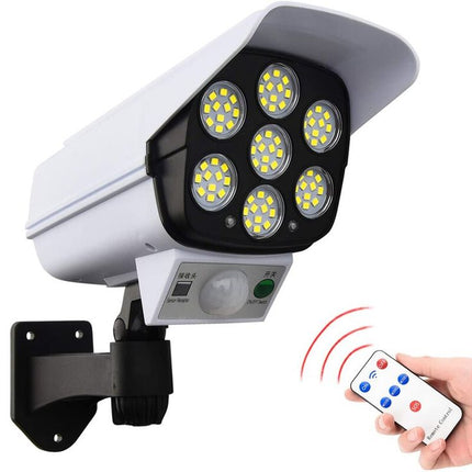 4 FAKE-CAMÉRAS DE SÉCURITÉ PROJECTEUR LED