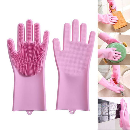 Gants de nettoyage magique - Silicone - Vaisselle