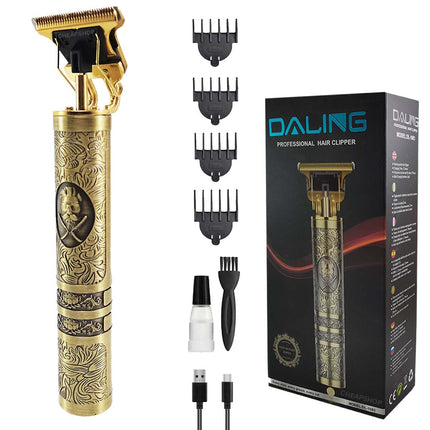 DALING Tondeuse À Cheveux Rechargeable metallique DL-1093