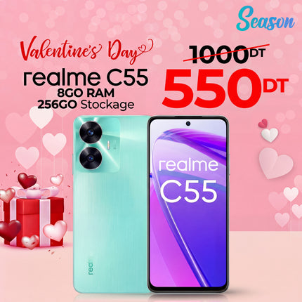 SMARTPHONE REALME C55 8GO 256GO - NUIT PLUVIEUSE